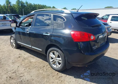 2013 Nissan Rogue Sv z USA, uszkodzony, nr VIN JN8AS5MVXDW636594